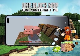 One Block Map For Minecraft PE تصوير الشاشة 2