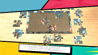 برنامه‌نما Superheroes Puzzles عکس از صفحه
