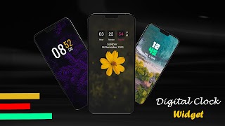 Clock Widget - Digital Clock syot layar 2