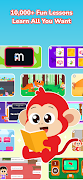 Monkey Junior-English for kids Ekran Görüntüsü 1