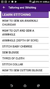 Tailoring & Stitching Course poster