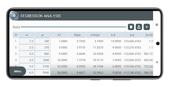 Regression Analysis capture d'écran 2