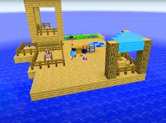Raft Survival Mod Map screenshot 1