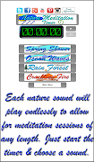 Nature Meditation Timer Ekran Görüntüsü 2