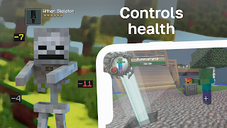 برنامه‌نما Damage Indicator Mod for MCPE عکس از صفحه