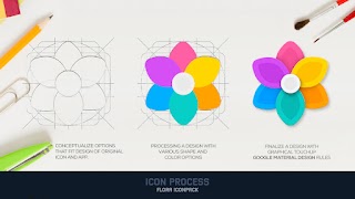 Flora : Material Icon Pack screenshot 7
