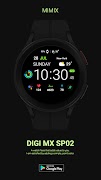 برنامه‌نما MIMIX Digital Sp02 Watchface عکس از صفحه