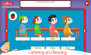 Caillou learning for kids screenshot 4