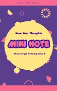 Mini Note(Notes & CheckList) 海報