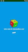 Solve Cube for Intermediate पोस्टर