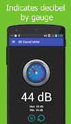 dB Suara meter syot layar 1