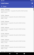 Codes Postaux Français 截图 4