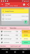 Material Design Palettes syot layar 3