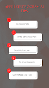 Affiliate Program AI স্ক্রিনশট 3