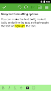 Simple notepad notes screenshot 1