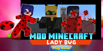 Lady bug mod for Minecraft اسکرین شاٹ 3