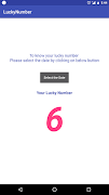 برنامه‌نما Lucky Number عکس از صفحه