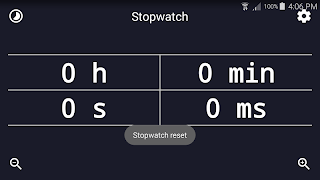 برنامه‌نما Text Chronometer عکس از صفحه