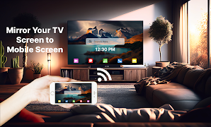 6 Schermata TV con mirroring dello schermo