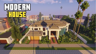 Building House Minecraft Mod اسکرین شاٹ 3
