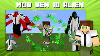 Mod Ben Alien For MCPE تصوير الشاشة 6