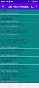1 Schermata C.r.e : form three notes