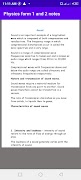 Physics form one and two notes syot layar 6