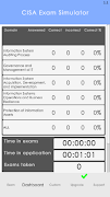 برنامه‌نما CISA Exam Simulator عکس از صفحه
