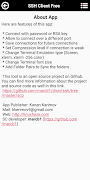 SSH Client captura de pantalla 5