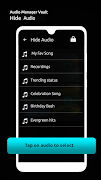 Audio Manager: Hide photo imagem de tela 6