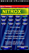 Scuba Nitrox MOD Calculator 海報
