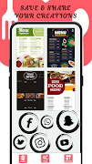 Menu Maker स्क्रीनशॉट 6