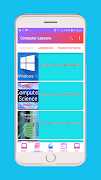 Computer Lessons App Poster