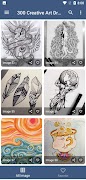 300 Creative Art Drawing Ideas capture d'écran 2