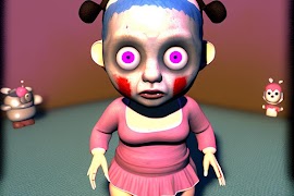 Scary Baby Girl in Yellow Home 截图 1