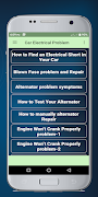 Car Electrical Problem الملصق