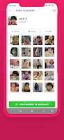 Niña Coreana Stickers captura de pantalla 3