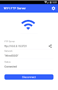برنامه‌نما WIFI FTP Server عکس از صفحه
