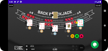 Back Blackjack الملصق