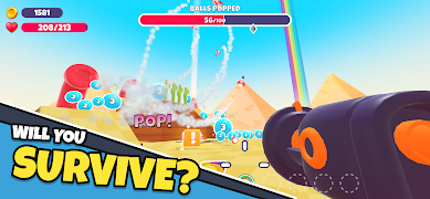 برنامه‌نما Super Balls 3D عکس از صفحه