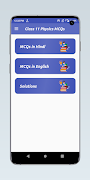 Class 11 Physics MCQs & Notes پوسٹر
