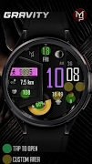 GRAVITY - Watch face ภาพหน้าจอ 3