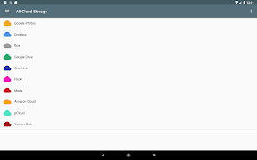 Wszystkie Online Cloud Storage screenshot 4