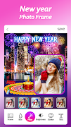 Newyear Photo Frame Ekran Görüntüsü 2