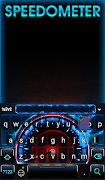 Speedometer Keyboard Wallpaper screenshot 1