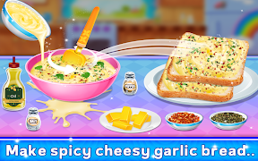 Garlic Bread Cooking Game screenshot 1