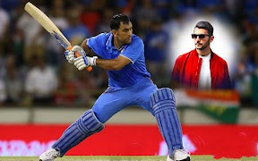برنامه‌نما MS Dhoni photo editor frames عکس از صفحه