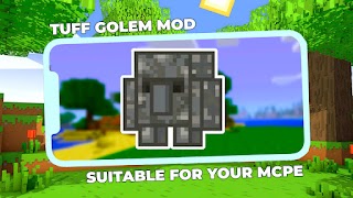 Tuff Golem Mod Minecraft PE 截圖 6