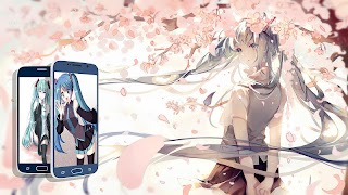 Miku الملصق