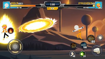 Stickman Dragon Battle Z imagem de tela 1